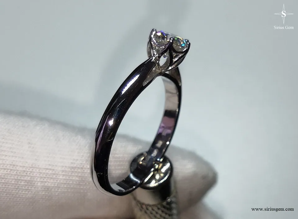 Arielo Engagement Ring — view 9