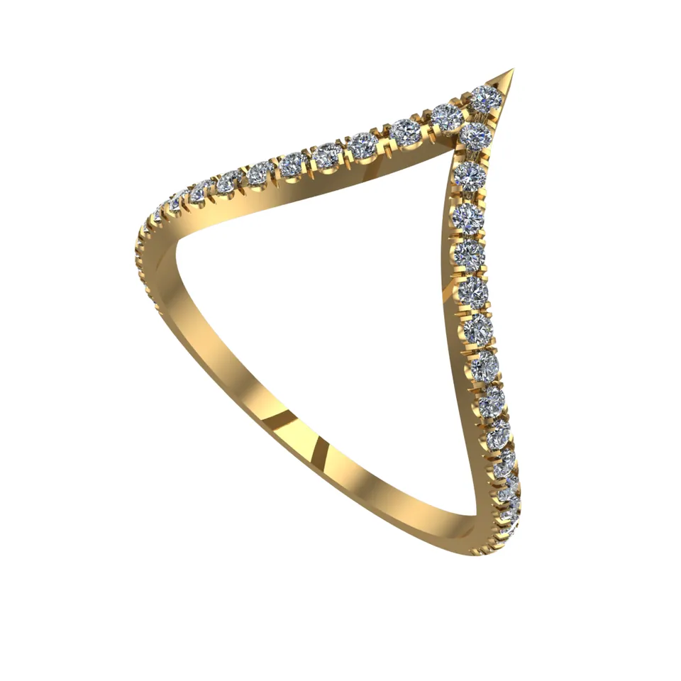Canis Wedding Ring — view 9