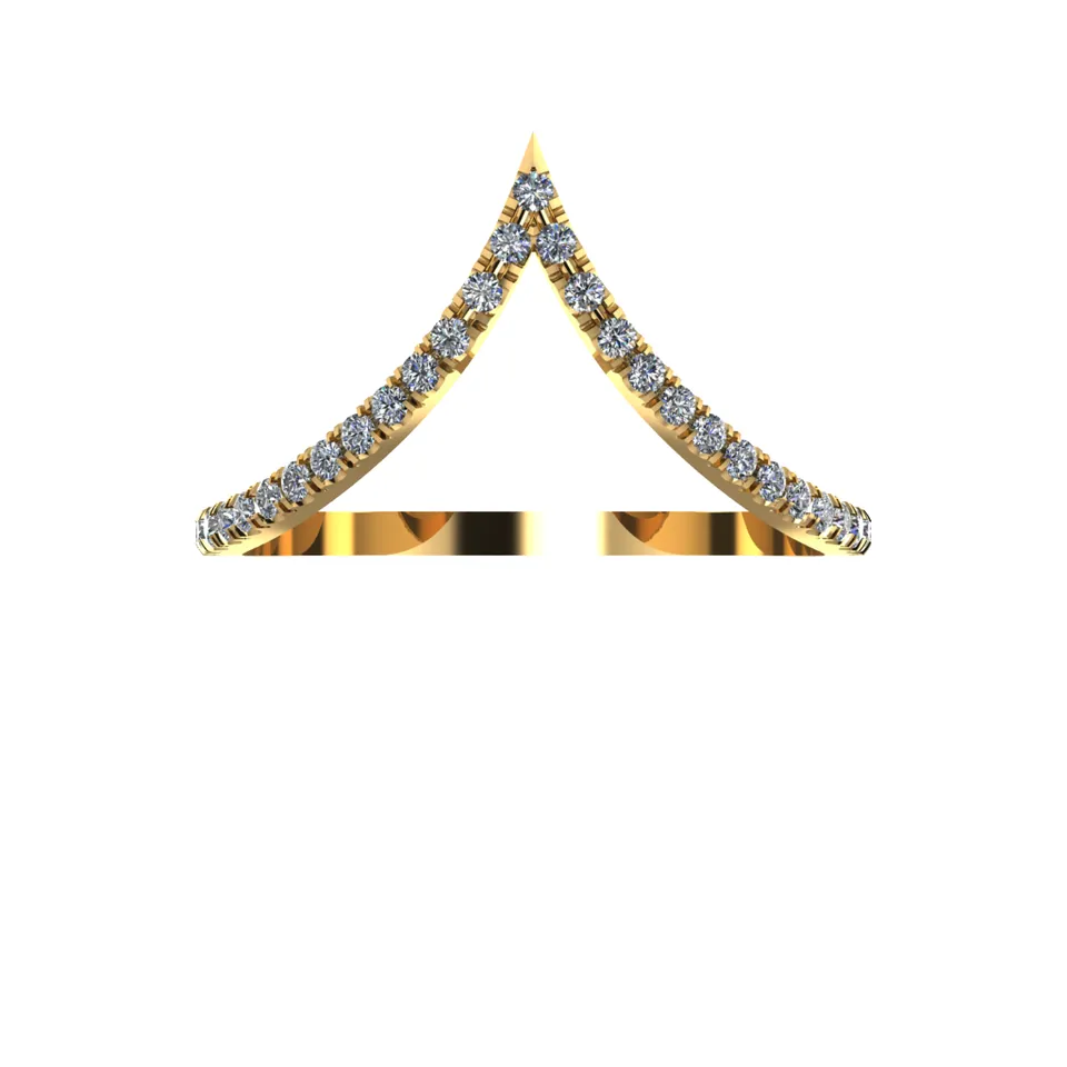 Canis Wedding Ring — view 11