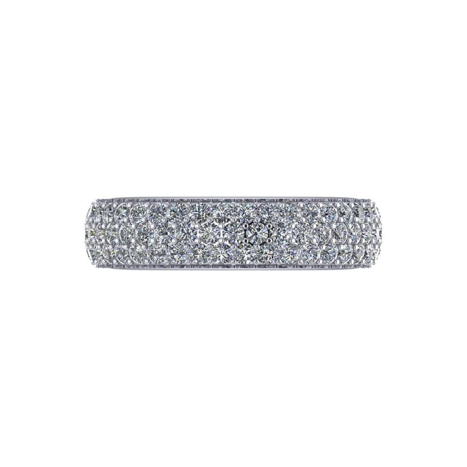 Cassiopea Wedding Ring — view 3