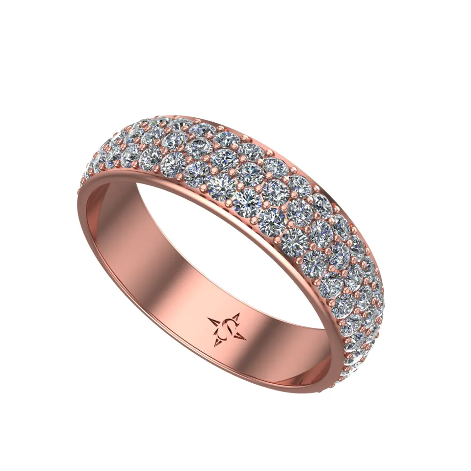 Cassiopea Wedding Ring — view 6