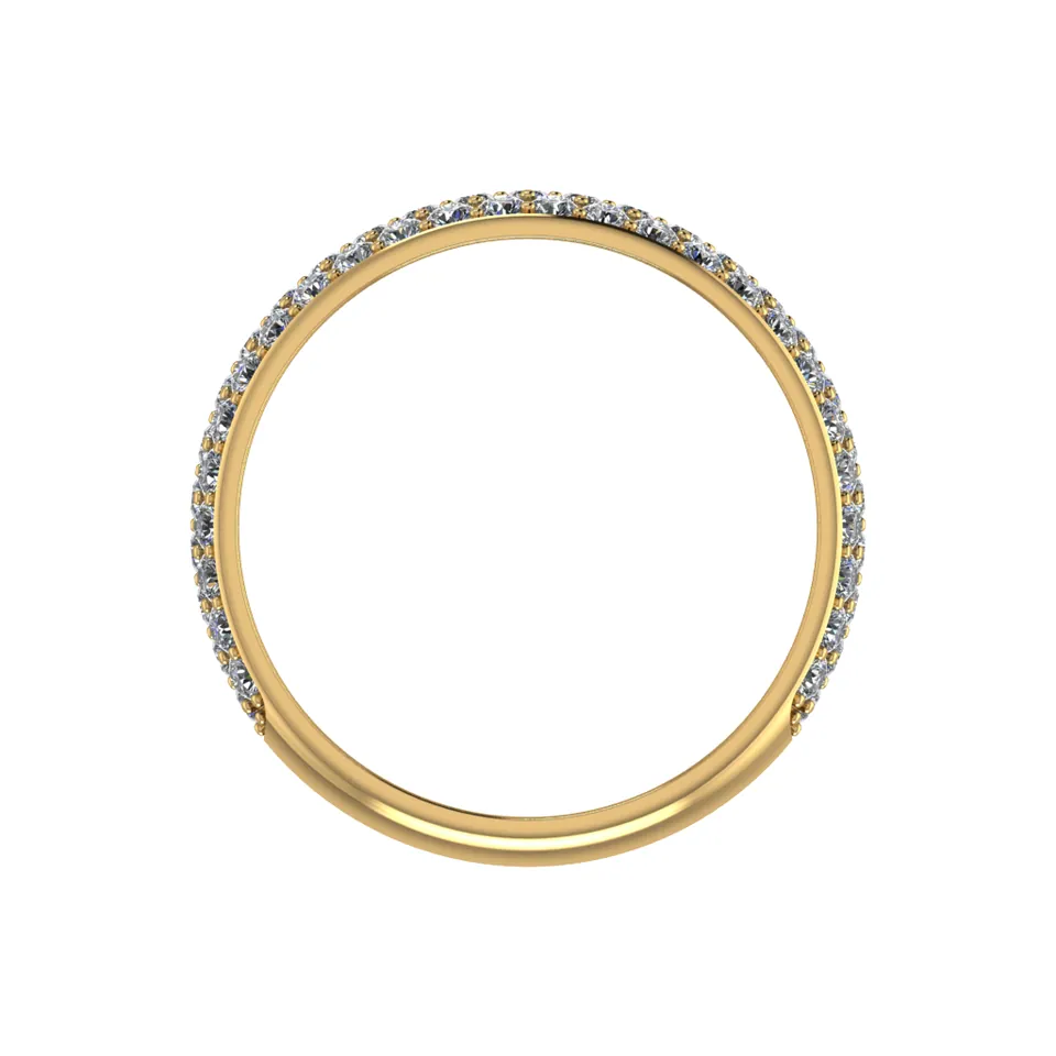 Cassiopea Wedding Ring — view 10