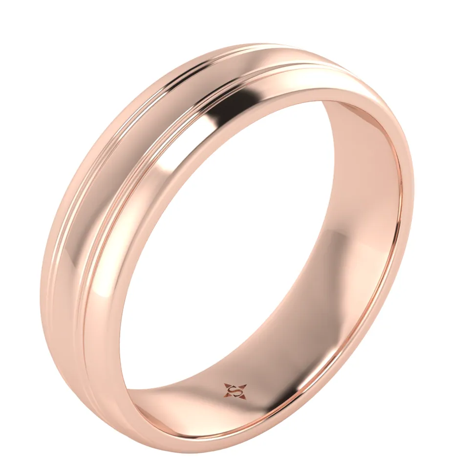 Cetus Men’s Wedding Ring — view 8