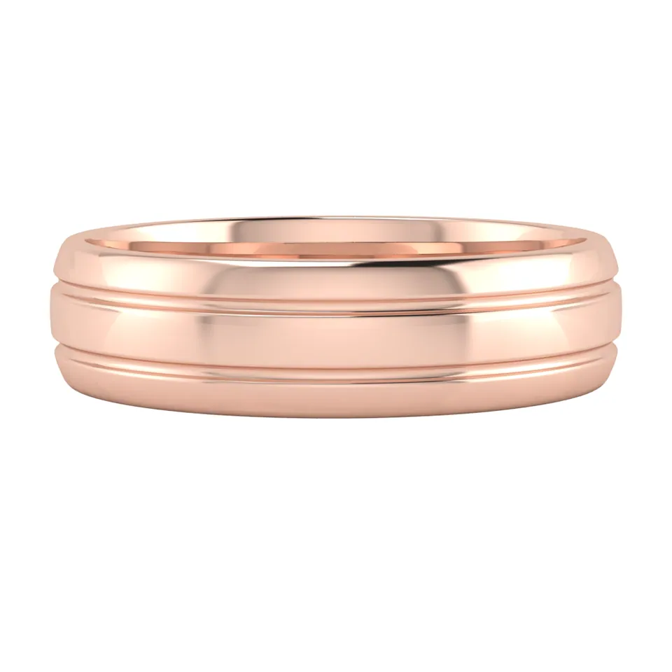 Cetus Men’s Wedding Ring — view 9