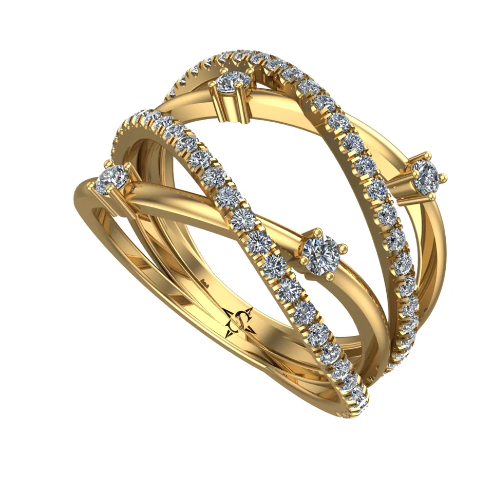 Columba Wedding Ring — view 9