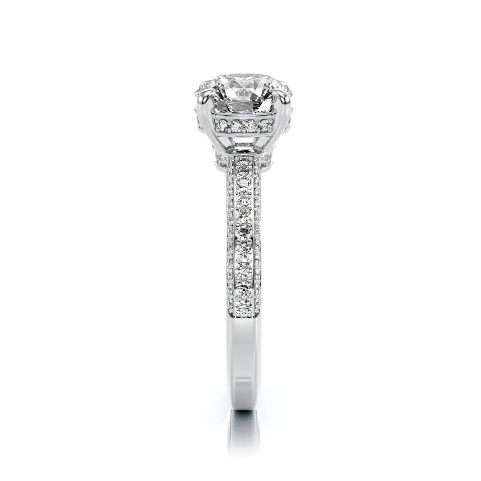 Como Engagement Ring — view 5