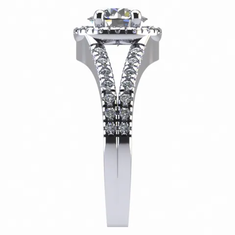 Desire Engagement Ring — view 3