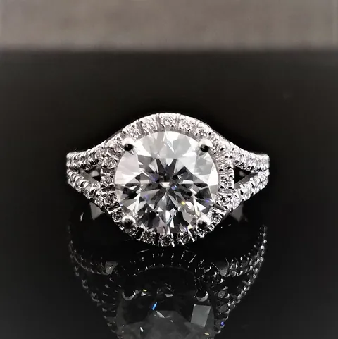 Desire Engagement Ring — view 5