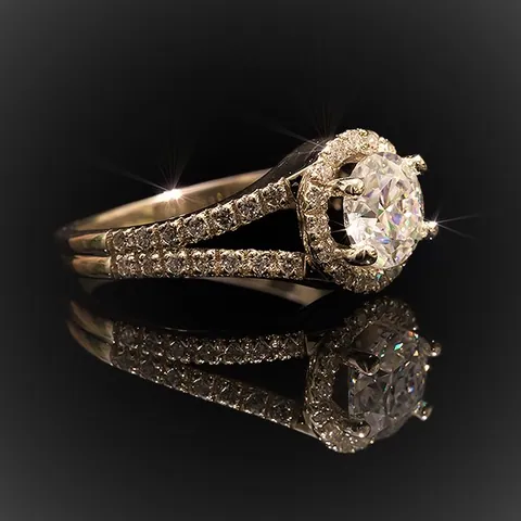 Desire Engagement Ring — view 7