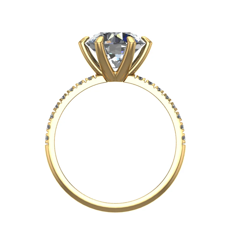 Elissa Engagement Ring — view 11