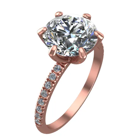 Elissa Engagement Ring — view 12