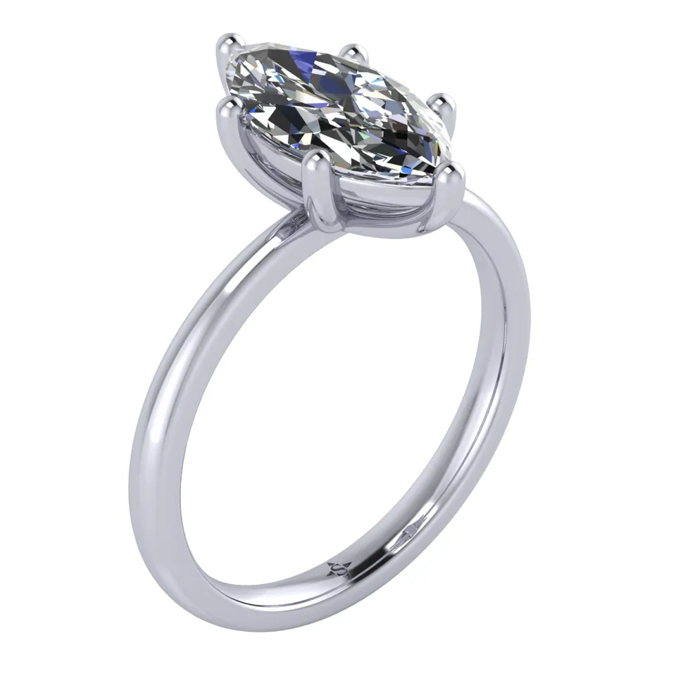 Eridani Engagement Ring — view 10