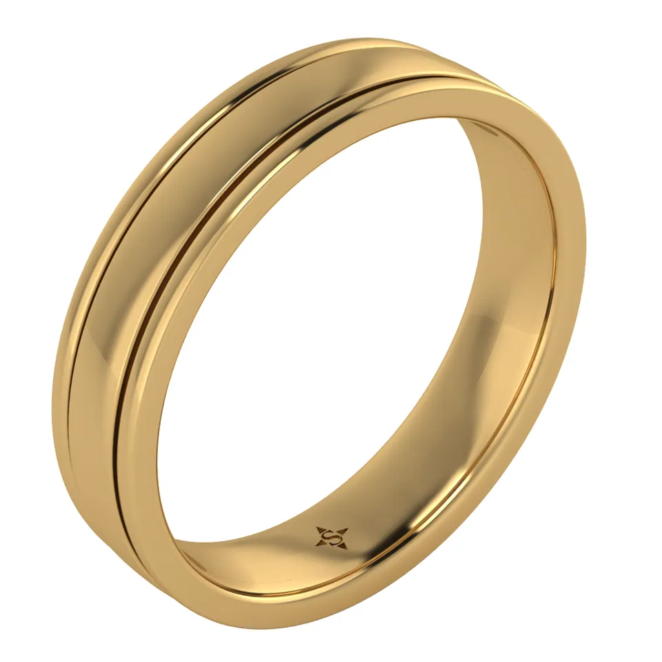 Felis Men’s Wedding Ring — view 11