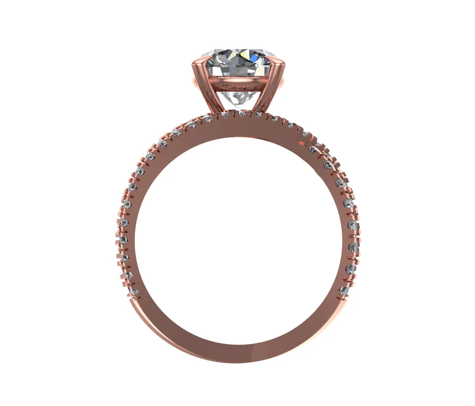 Galaxy Engagement Ring — view 9