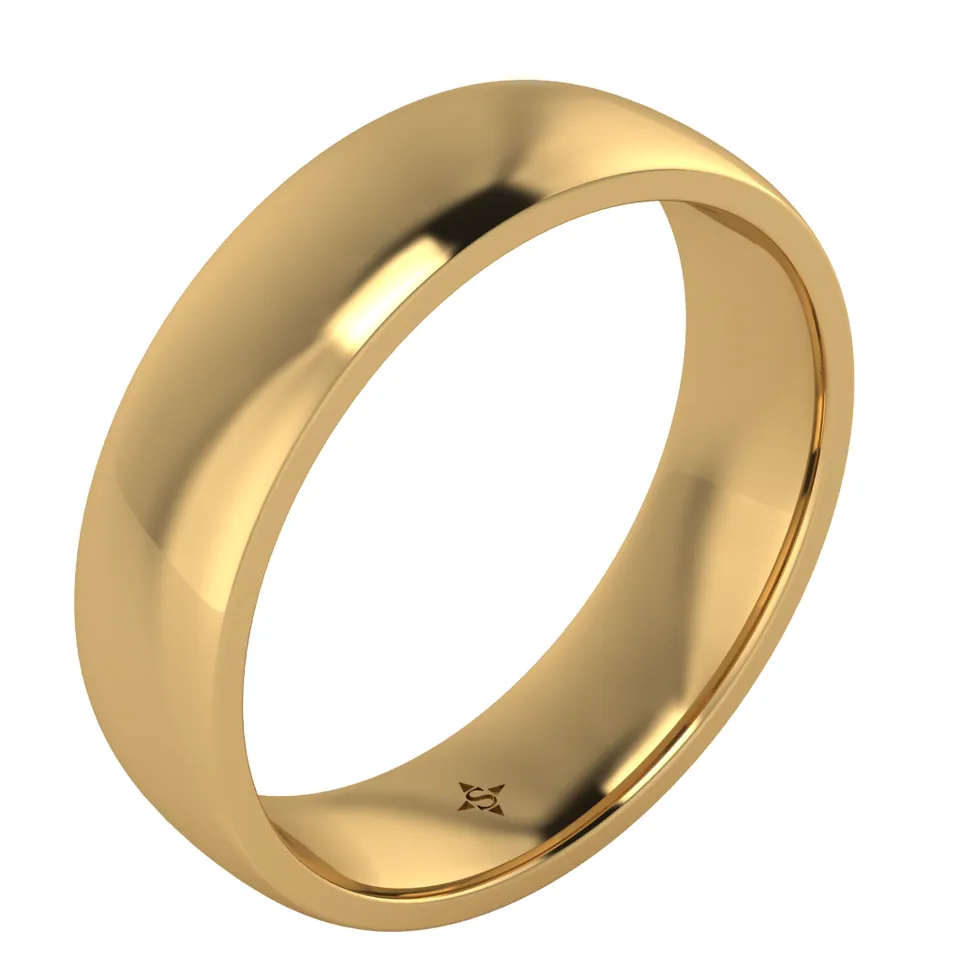 Grus Men’s Wedding Ring — view 8