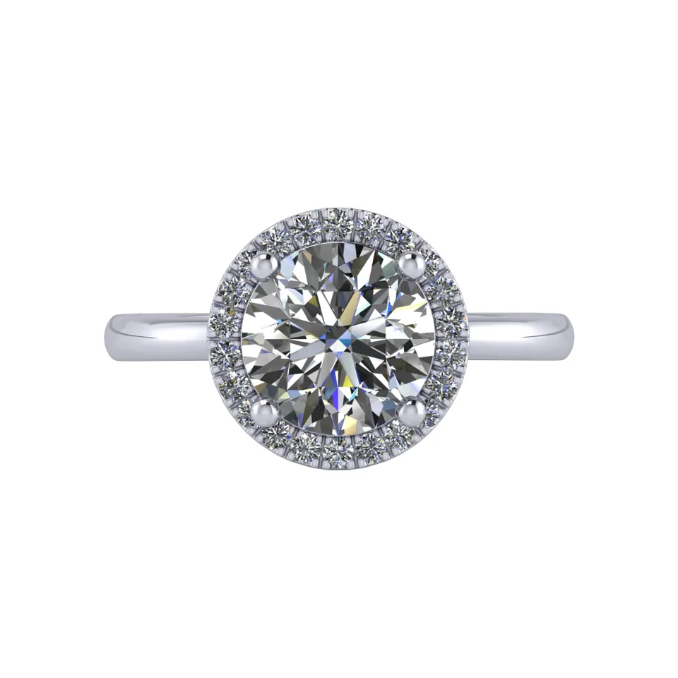 Leonis Engagement Ring — view 3