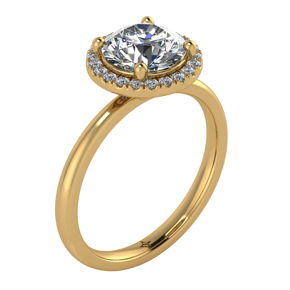 Leonis Engagement Ring — view 5