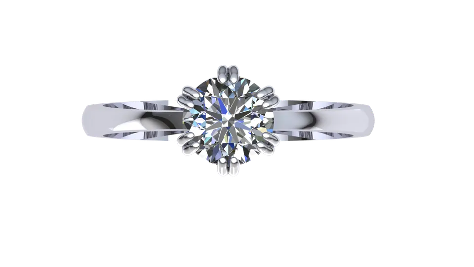 Lepus Alfa Engagement Ring — view 4