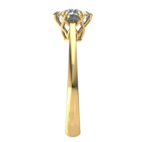 Lepus Beta Engagement Ring — view 4