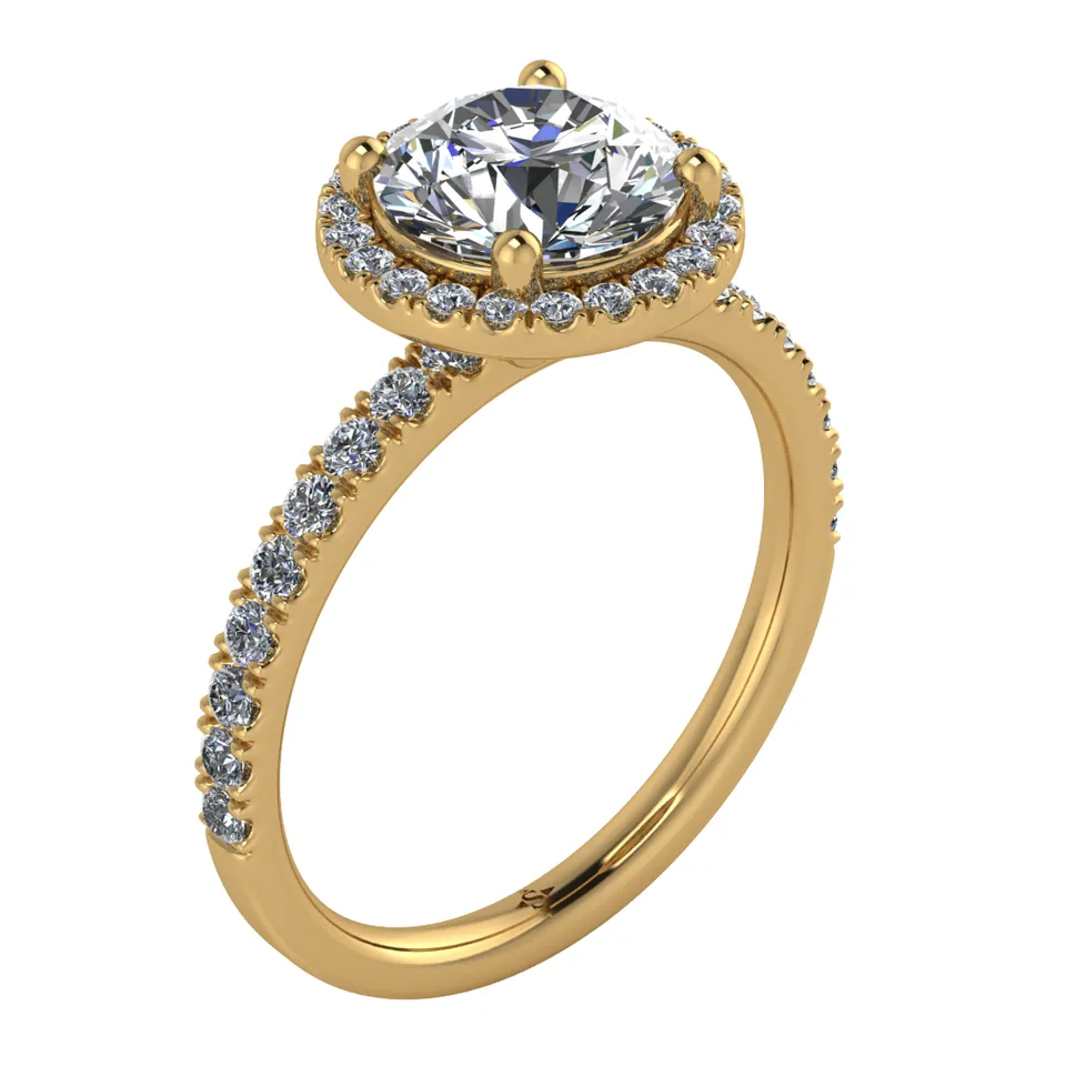 Libertas Engagement Ring — view 4