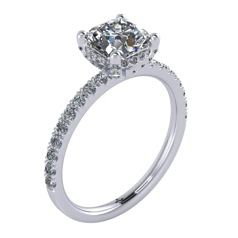 Libertas Engagement Ring — view 7
