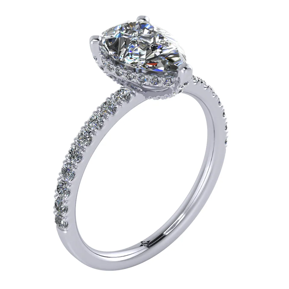 Libertas Engagement Ring — view 8