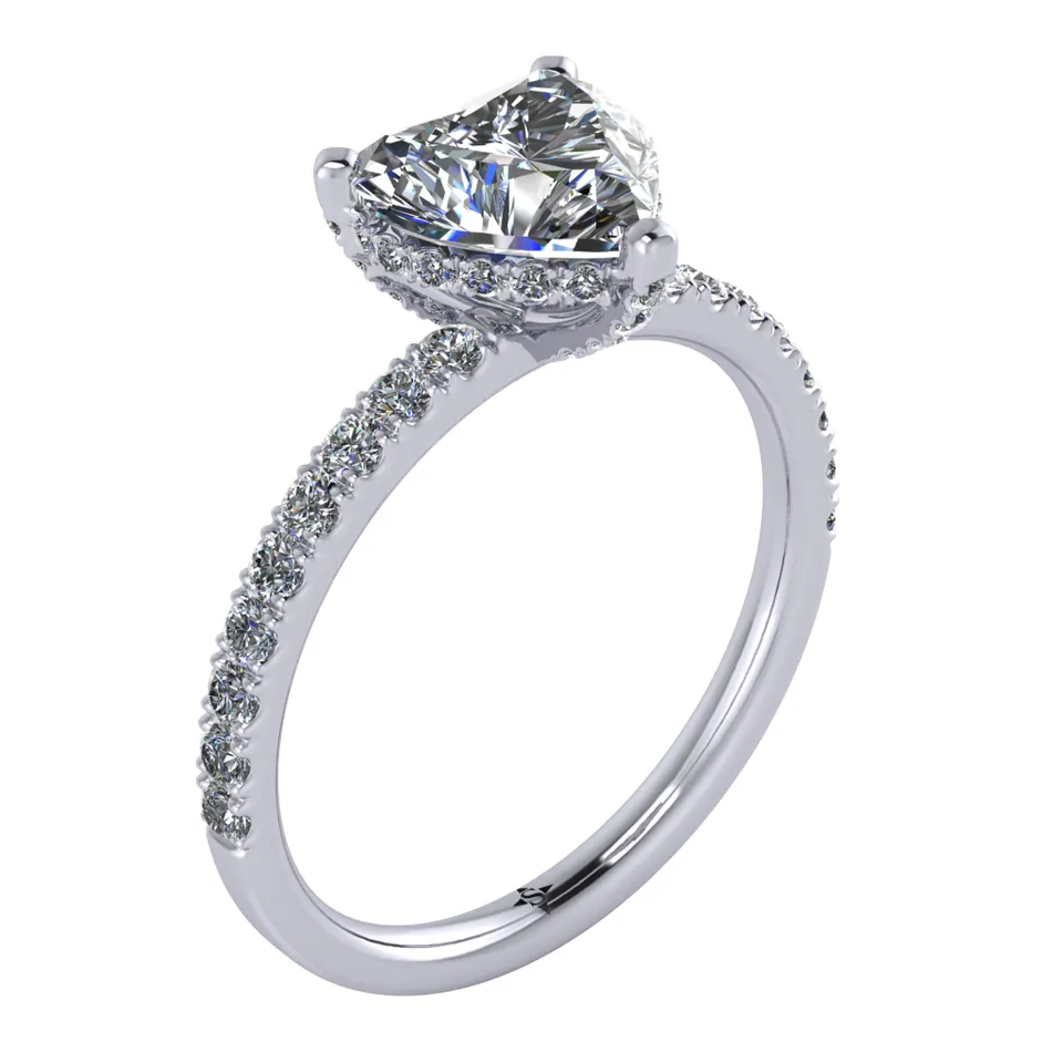 Libertas Engagement Ring — view 9