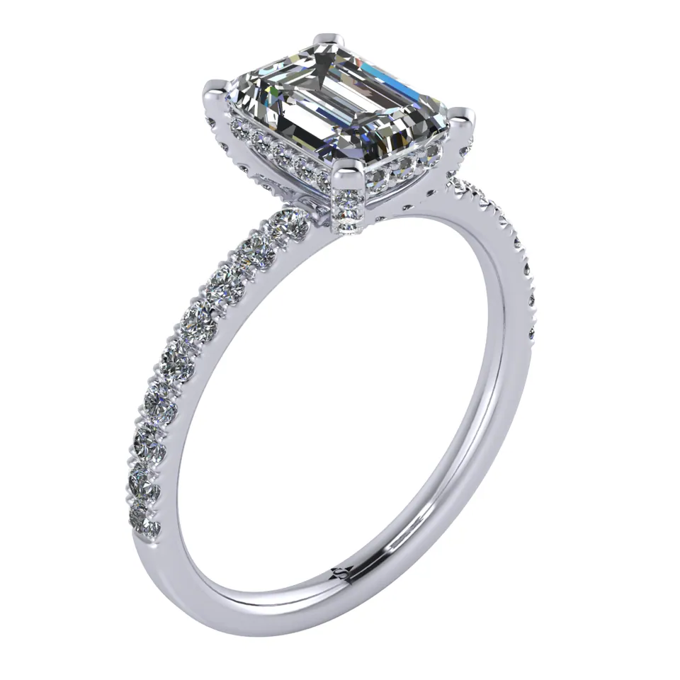 Libertas Engagement Ring — view 10