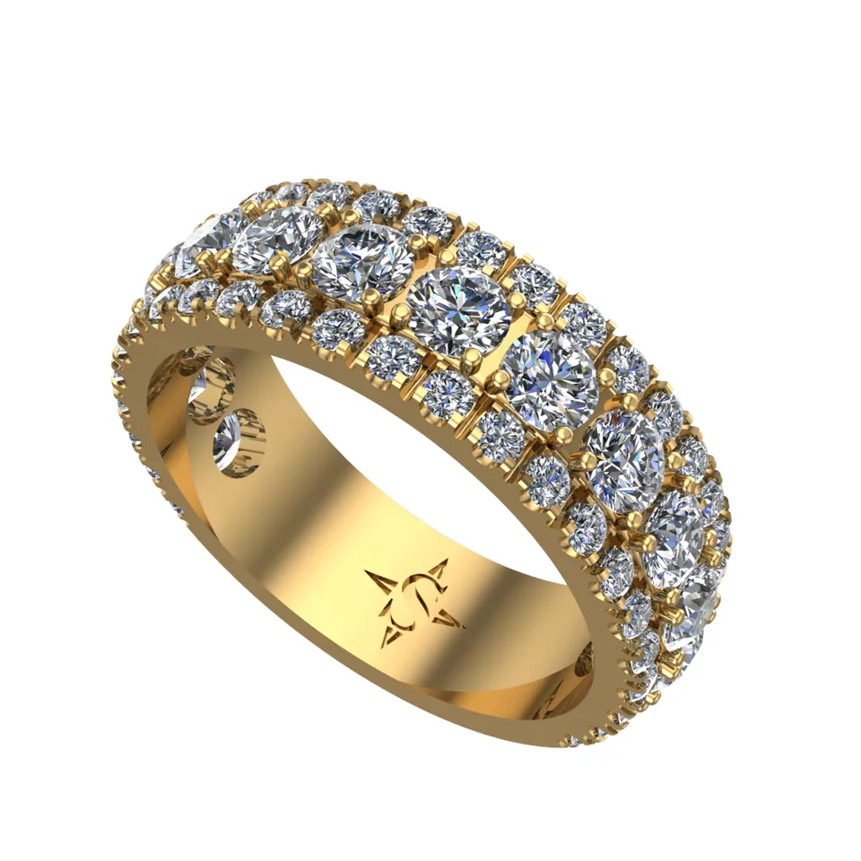 Lynx Wedding Ring — view 9