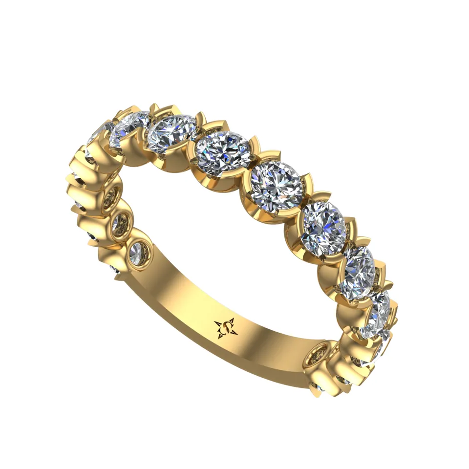 Lyra Wedding Ring — view 9