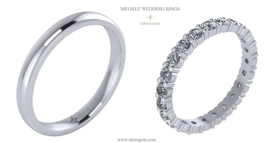 Mergez Men’s Wedding Ring — view 3