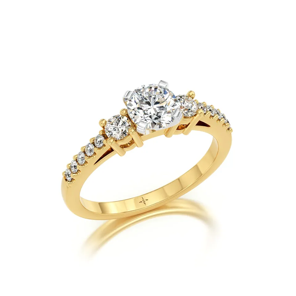Mira Engagement Ring — view 4