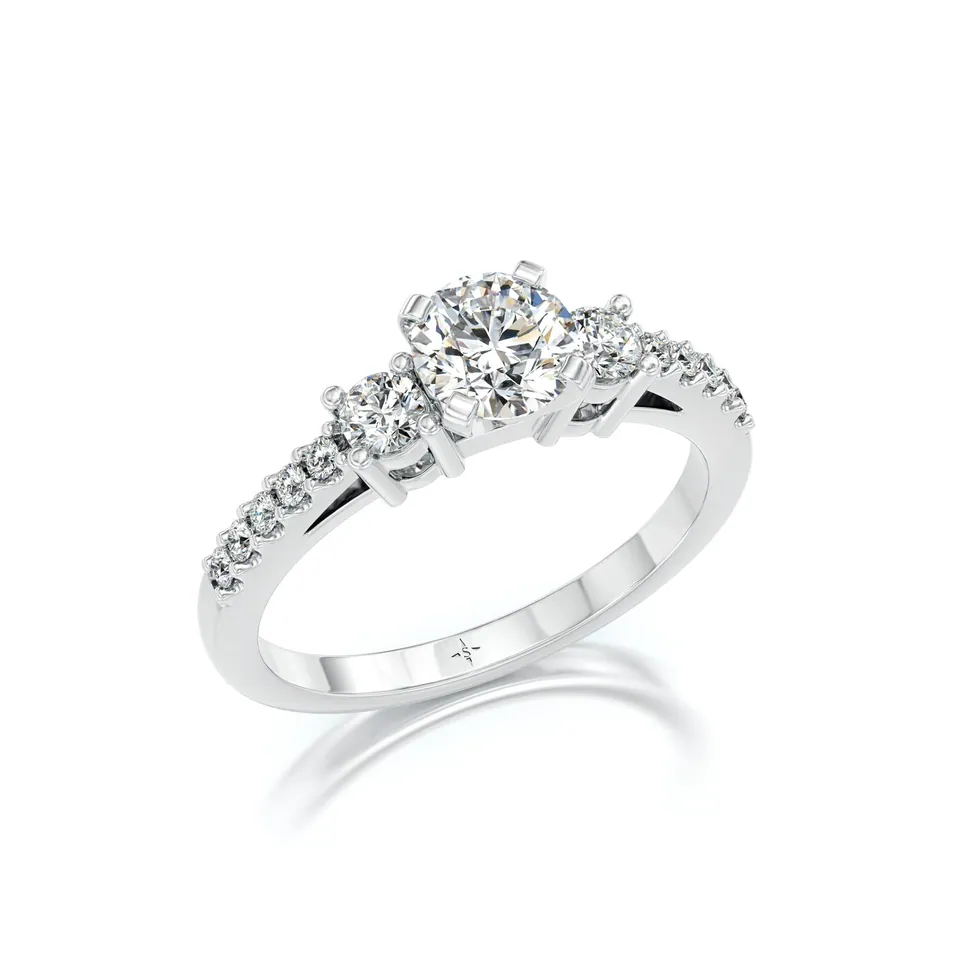 Mira Engagement Ring — view 5