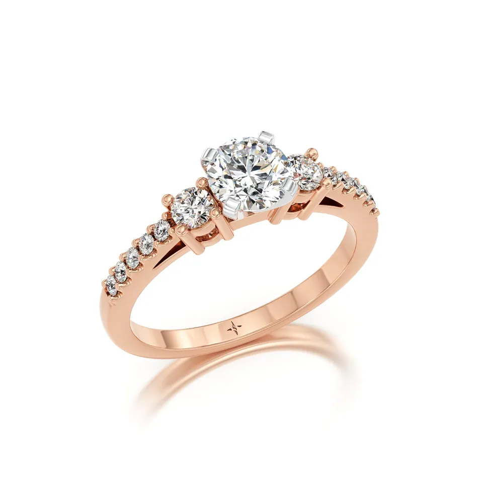 Mira Engagement Ring — view 6