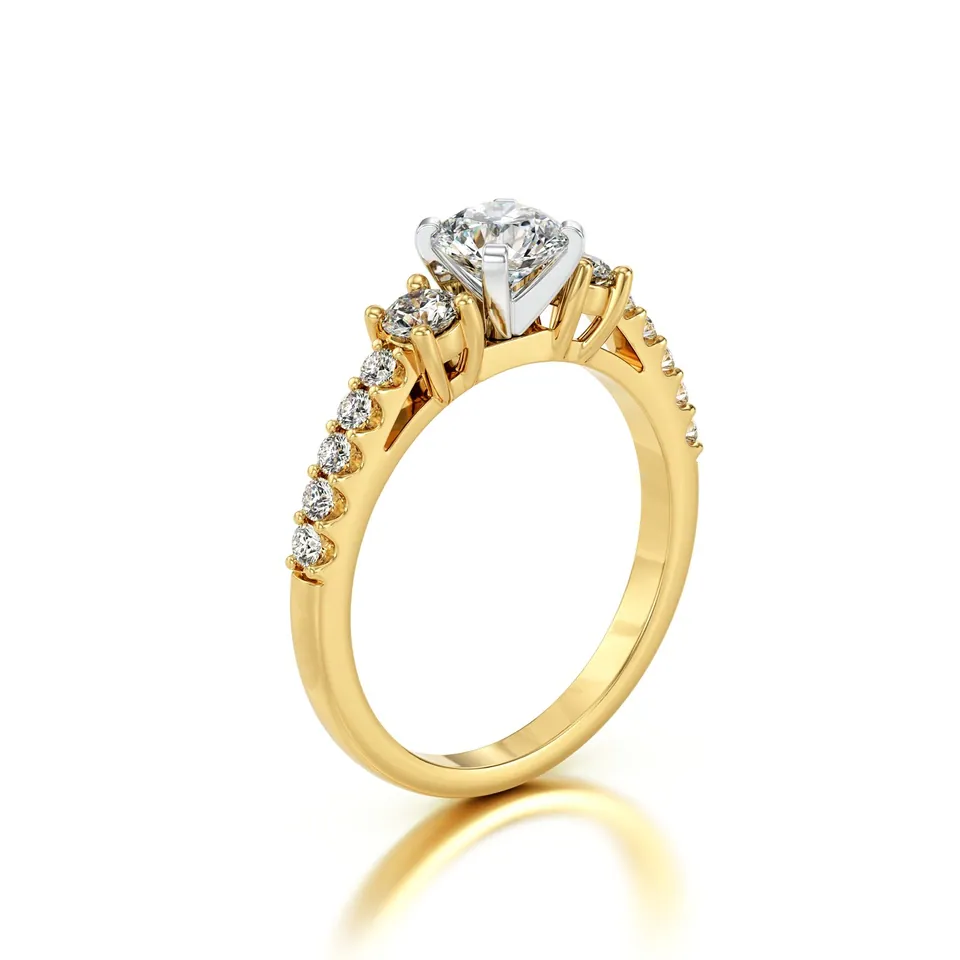 Mira Engagement Ring — view 8