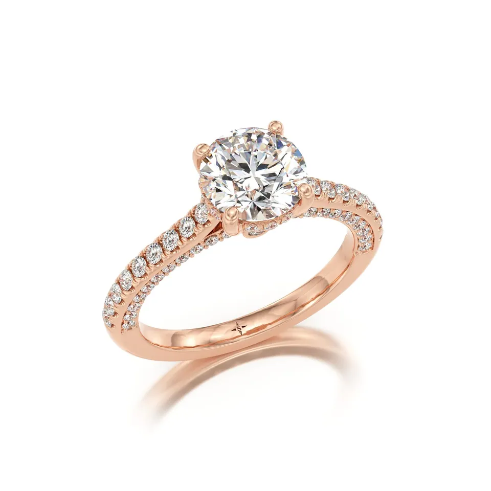 Pegasus Engagement Ring — view 6