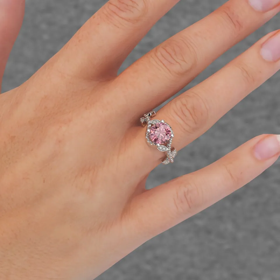 Rosa Engagement Ring — view 7