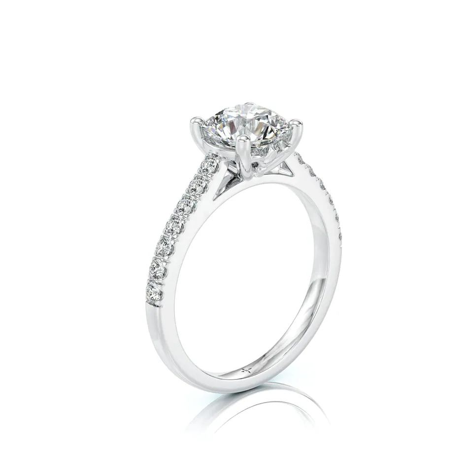 Scorpius Engagement Ring — view 4