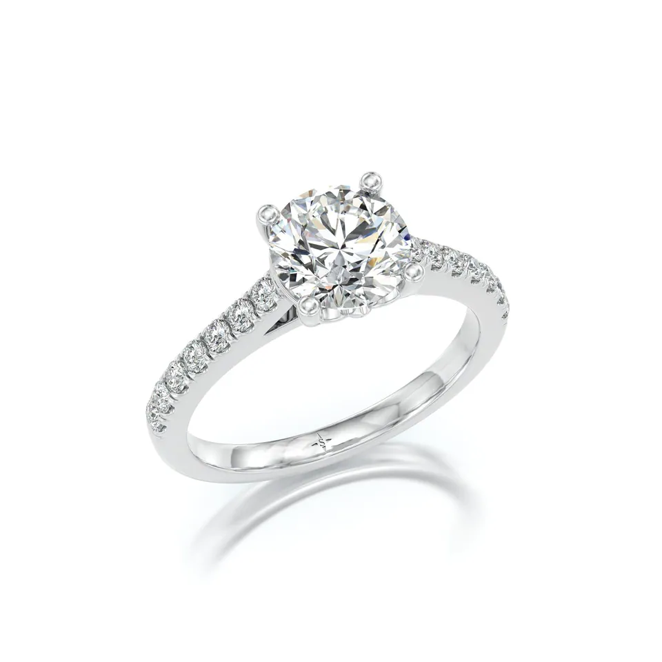 Scorpius Engagement Ring — view 7