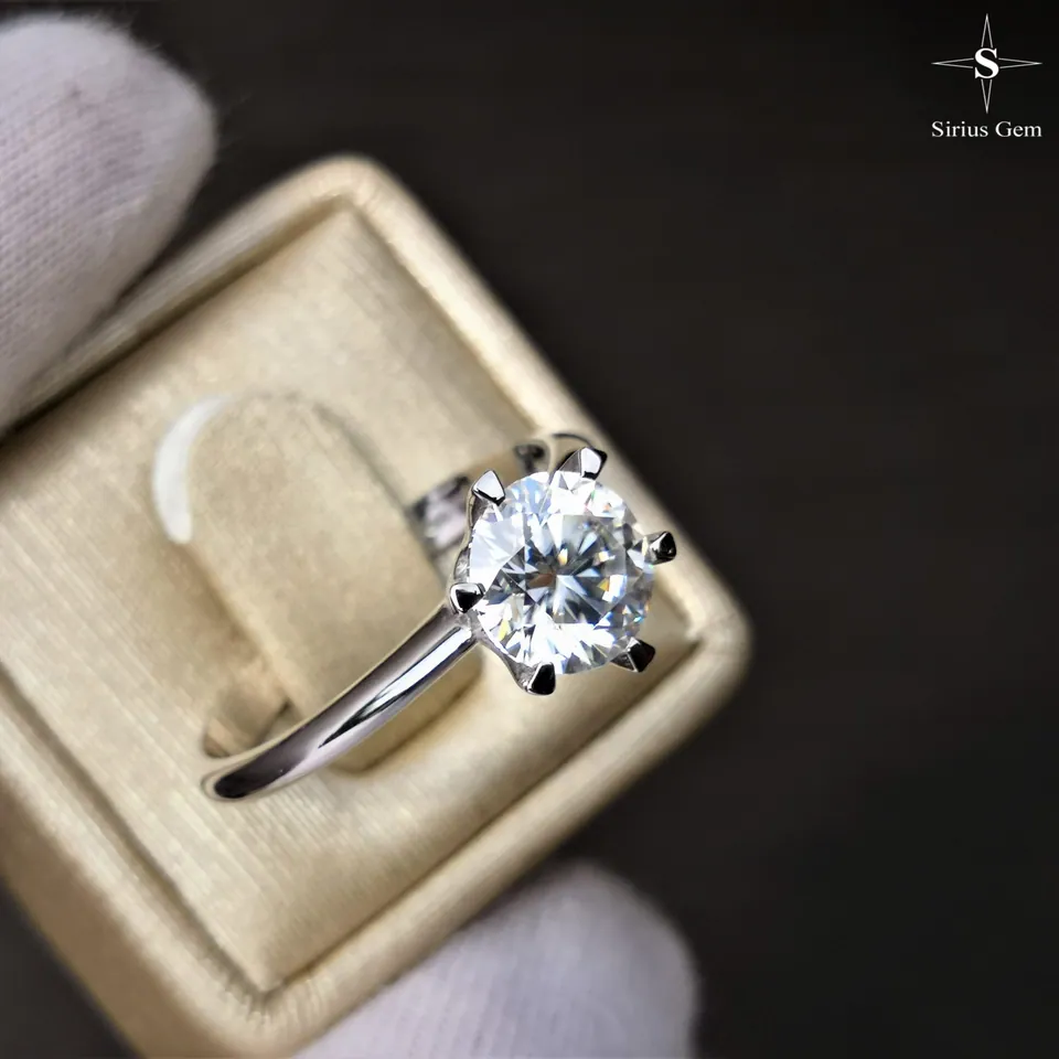 Sirius Engagement Ring — view 6