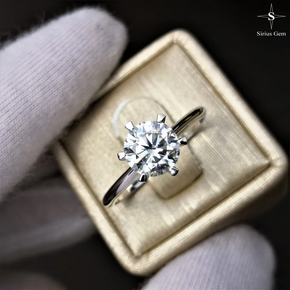 Sirius Engagement Ring — view 8