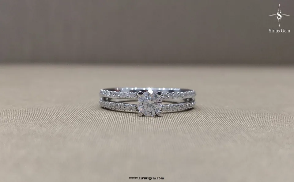 Starissa Engagement Ring — view 4