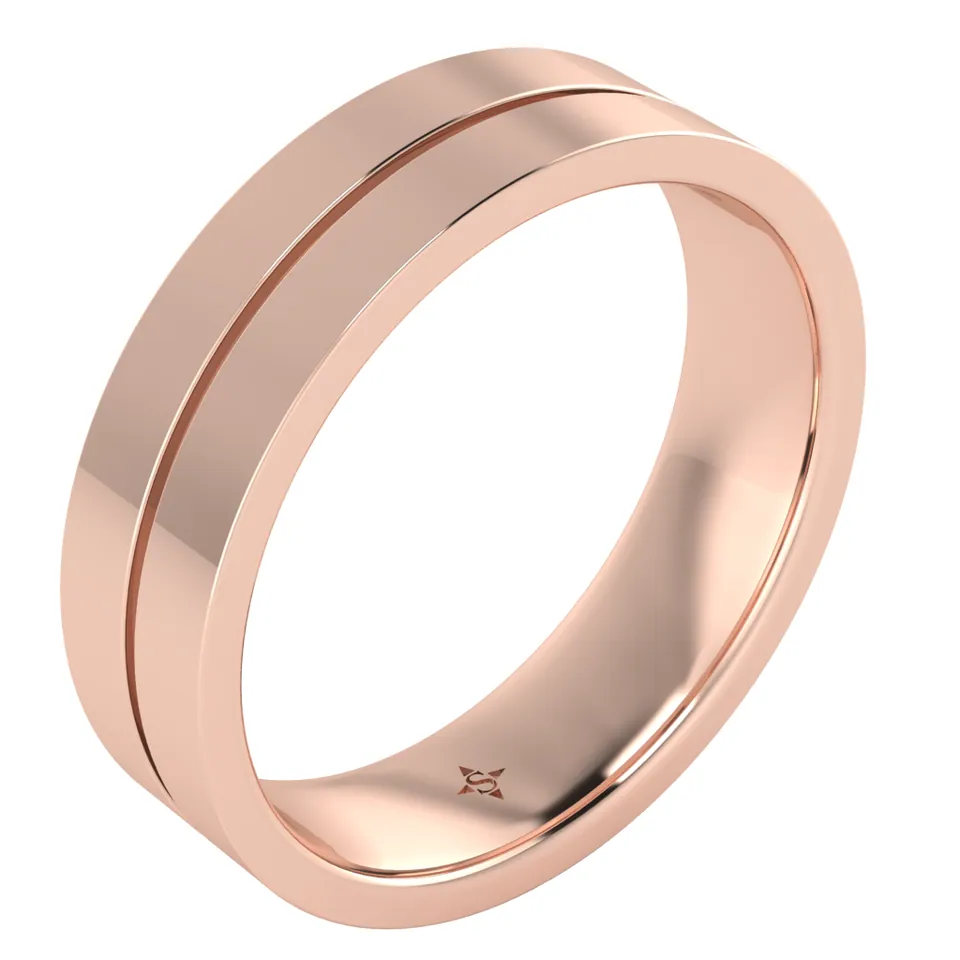 Taurus Men’s Wedding Ring — view 4