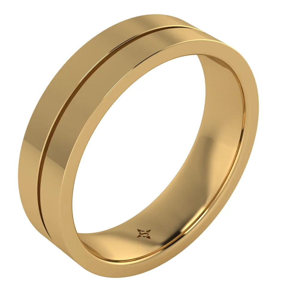 Taurus Men’s Wedding Ring — view 7
