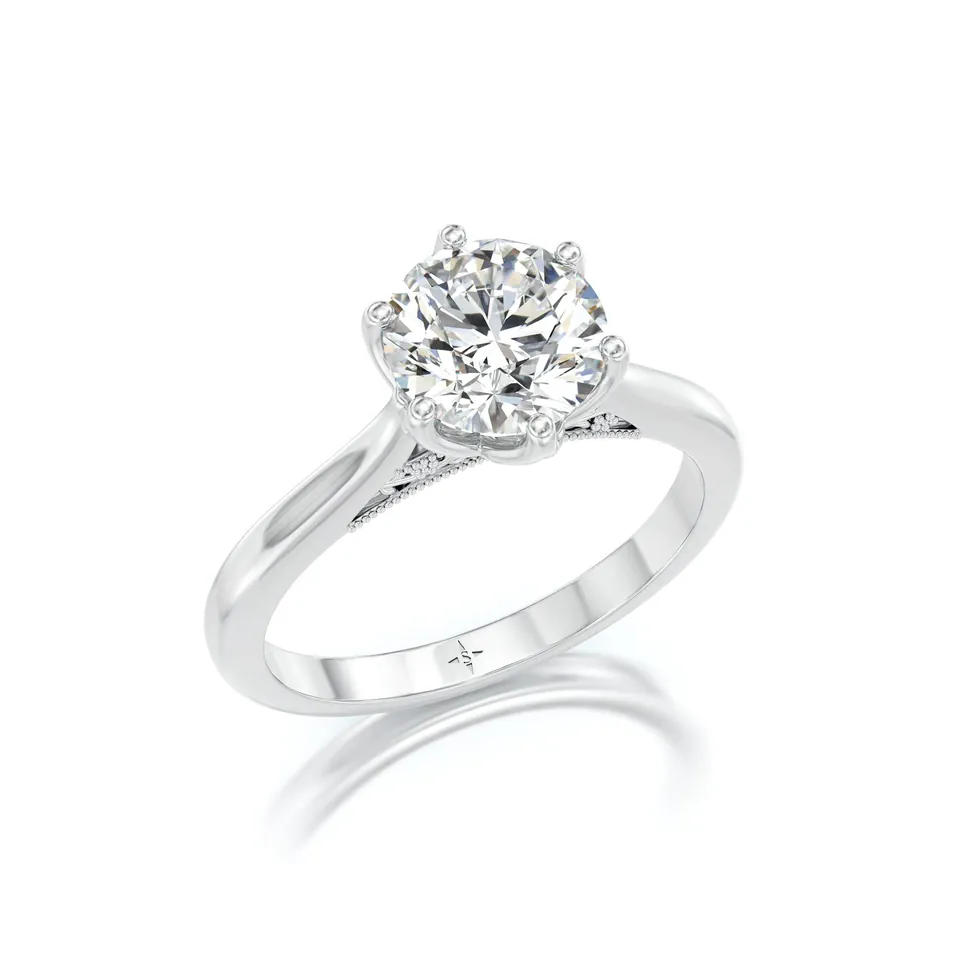 Vela Engagement Ring — view 3