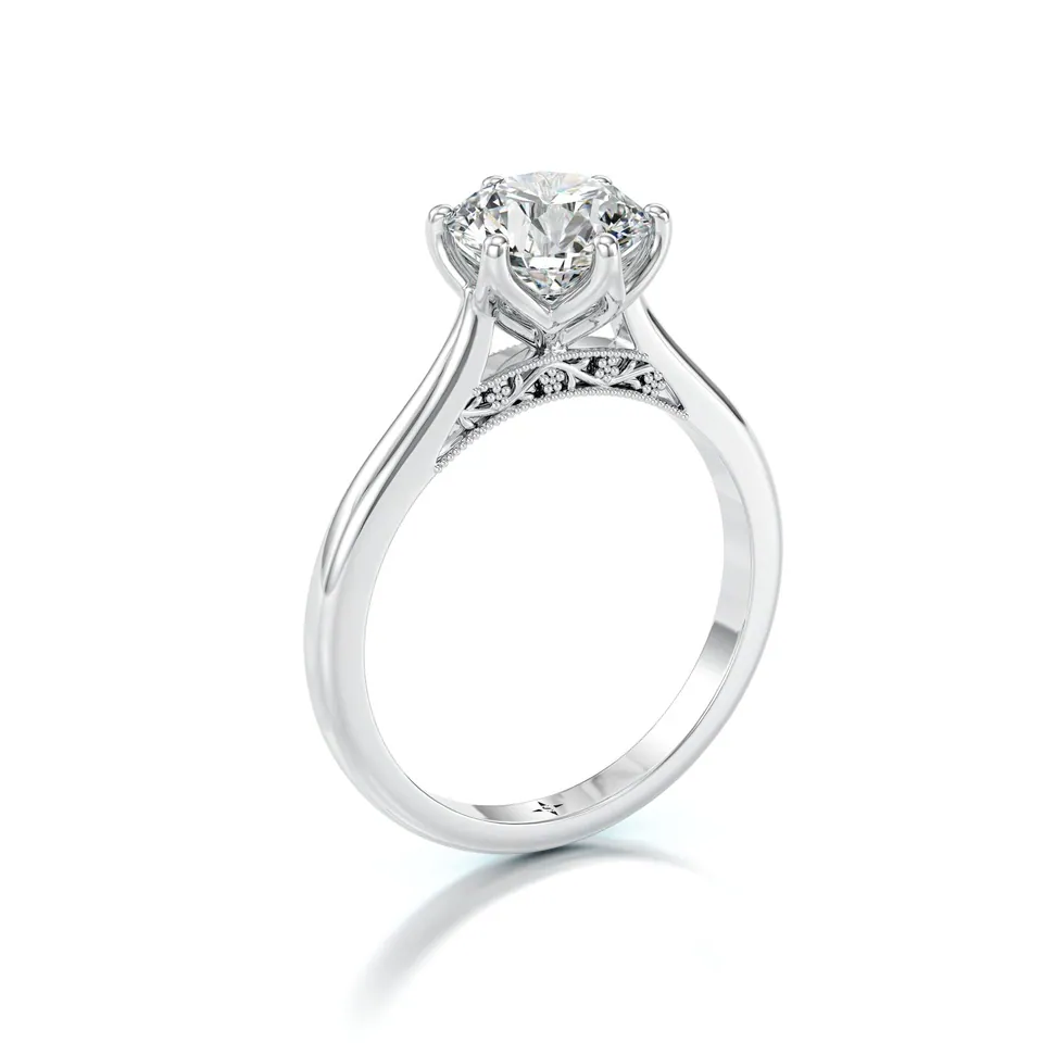 Vela Engagement Ring — view 6
