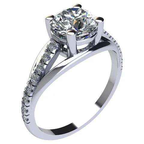 Virgo Engagement Ring